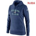 Women NEW Philadelphia Eagles Heart & Soul Pullover Hoodie Blue