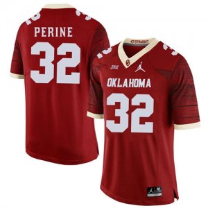 Oklahoma Sooners #32 Samaje Perine Red 47 Game Winning Streak College Football Jersey