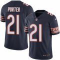 Mens Nike Chicago Bears #21 Tracy Porter Limited Navy Blue Rush NFL Jersey