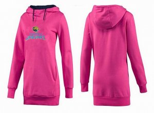 Women Jacksonville Jaguars Logo Pullover Hoodie-081