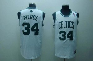 nba fans boston celtics #34 pierce swingman white