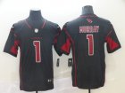 Nike Cardinals #1 Kyler Murray Black 2019 NFL Draft First Round Pick Color Rush Limited