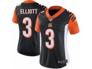 Women Nike Cincinnati Bengals #3 Jake Elliott Vapor Untouchable Limited Black Team Color NFL Jersey