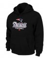 New England Patriots Critical Victory Pullover Hoodie Black