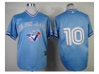 mlb jerseys toronto blue jays #10 encarnacion blue m&n