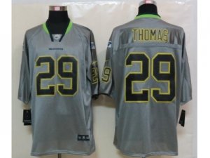 Nike NFL Seattle Seahawks #29 Earl Thomas grey jerseys[Elite Lights Out]