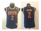 youth nba cleveland cavaliers #2 irving blue[revolution 30 swingman]