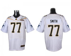 2016 PRO BOWL Nike Dallas Cowboys #77 Tyron Smith white jerseys(Elite)