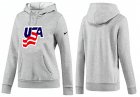 NHL Women Team USA Olympic Logo Pullover Hoodie 13