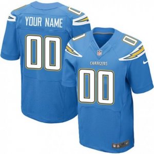 Youth Nike Los Angeles Chargers Customized Elite Electric Blue Alternate NFL Jersey