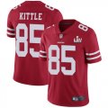 Nike 49ers #85 George Kittle Red 2020 Super Bowl LIV Vapor Untouchable Limited