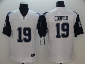 Nike Cowboys #19 Amari Cooper White Color Rush Limited Jersey