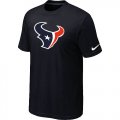 Houston Texans Sideline Legend Authentic Logo T-Shirt Black
