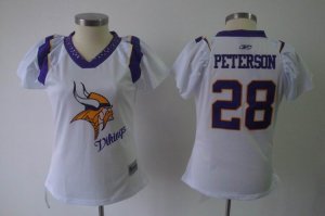 women minnesota vikings #28 peterson