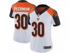 Women Nike Cincinnati Bengals #30 Cedric Peerman Vapor Untouchable Limited White NFL Jersey