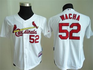 Youth MLB St.Louis Cardinals #52 Michael Wacha White Jersey