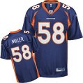 nfl Denver Broncos #58 Von Miller blue