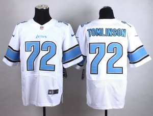 Nike Detroit Lions #72 Laken Tomlinson white jerseys(Elite)