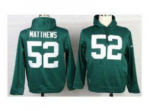 Nike jerseys green bay packers #52 clay matthews green[pullover hooded sweatshirt]