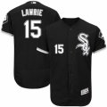 Men's Majestic Chicago White Sox #15 Brett Lawrie Black Flexbase Authentic Collection MLB Jersey