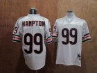 nfl chicago bears #99 hampton white throwback