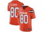 Nike Cleveland Browns #80 Ricardo Louis Vapor Untouchable Limited Orange Alternate NFL Jersey