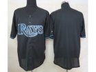 mlb jerseys tampa bay rays blank black[fashion]