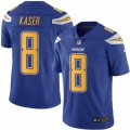 Youth Nike San Diego Chargers #8 Drew Kaser Limited Electric Blue Rush NFL Jersey