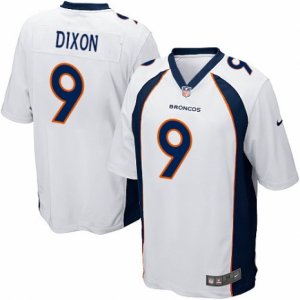 Men\'s Nike Denver Broncos #9 Riley Dixon Game White NFL Jersey