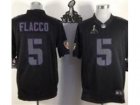 2013 Nike Super Bowl XLVII NFL Baltimore Ravens #5 Joe Flacco Black Jerseys(Impact Limited)