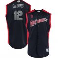 National League #12 Paul DeJong Navy Youth 2019 MLB All-Star Game Workout Player Jersey
