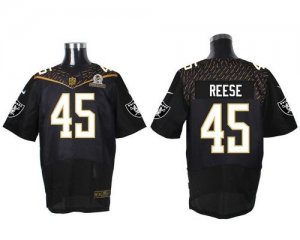 2016 Pro Bowl Nike Oakland Raiders #45 Marcel Reece Black jerseys(Elite)