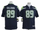 Nike NFL Seattle Seahawks #89 Doug Baldwin Blue Game Jerseys