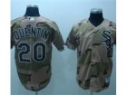 MLB Chicago White Sox #20 Carlos Quentin jerseys camo