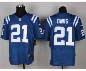 Nike jerseys indianapolis colts #21 davis blue[Elite][davis]