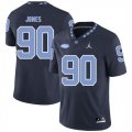 North Carolina Tar Heels 90 Andrew Jones Black College Football Jersey