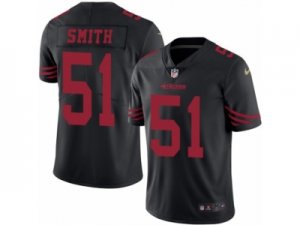 Mens Nike San Francisco 49ers #51 Malcolm Smith Limited Black Rush NFL Jersey