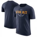 Utah Jazz Nike Practice Performance T-Shirt Navy