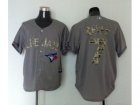 mlb jerseys toronto blue jays #7 jose reyes grey[number camo]