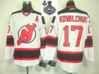 NHL New Jersey Devils 17 Ilya Kovalchuk white 2012 Stanley Cup Finals Hockey Jersey