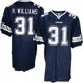 nfl dallas cowboys #31 williams throwba blue