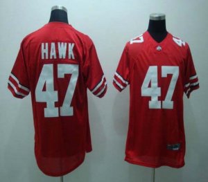 NCAA Ohio State #47 Hawk red