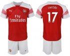 2018-19 Arsenal 17 IWOBI Home Soccer Jersey