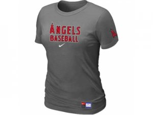 women Los Angeles of Anaheim Nike D.Grey Short Sleeve Practice T-Shirt