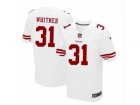 Nike jerseys san francisco 49ers #31 whitner white[Elite]