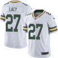 Mens Nike Green Bay Packers #27 Eddie Lacy Limited White Rush NFL Jersey