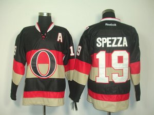 nhl ottawa senators #19 spezza black