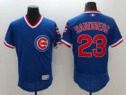 mlb jerseys chicago cubs #23 sandberg blue m&n jerseys