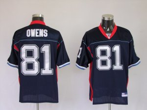 nfl buffalo bills #81 owens dark blue