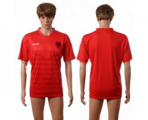 Albania Blank Home Soccer Country Jersey